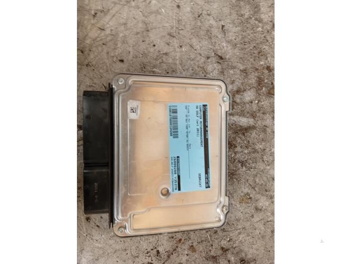 Gebruikte Computer Motormanagement Volkswagen Golf VI (5K1) 1.4 TSI 122 16V Prijs € 99,99 Margeregeling aangeboden door Autodemontage de Zaag
