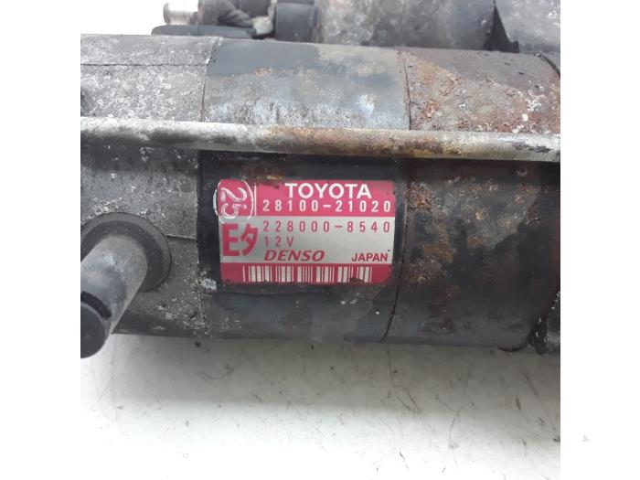 Starter Toyota Yaris