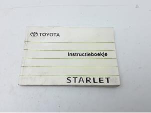 Gebruikte Instructie Boekje Toyota Starlet (EP8/NP8) 1.3 Friend,XLi 12V Prijs € 6,95 Margeregeling aangeboden door Japoto Parts B.V.