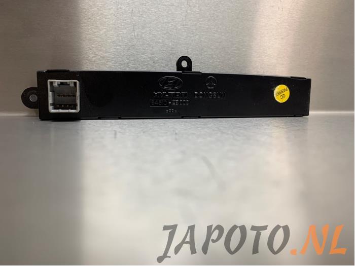 Display Interieur van een Hyundai Santa Fe II (CM) 2.2 CRDi 16V 4x4 2006