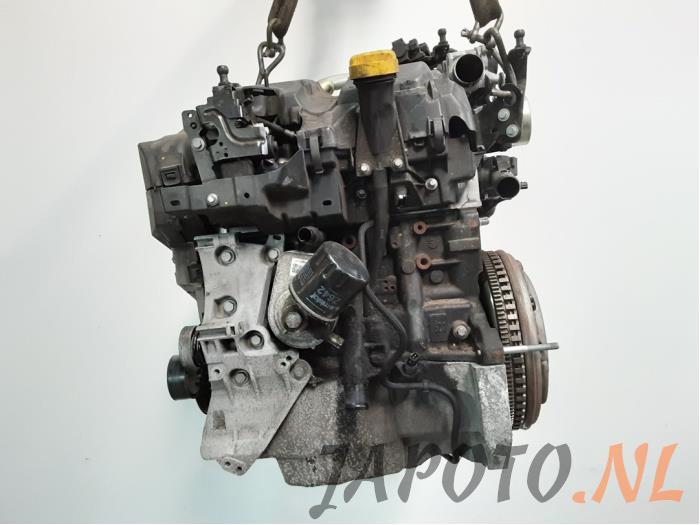 Motor van een Nissan Qashqai (J11) 1.5 dCi DPF 2014