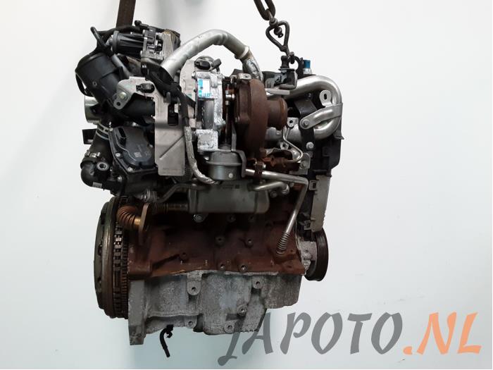 Motor van een Nissan Qashqai (J11) 1.5 dCi DPF 2014