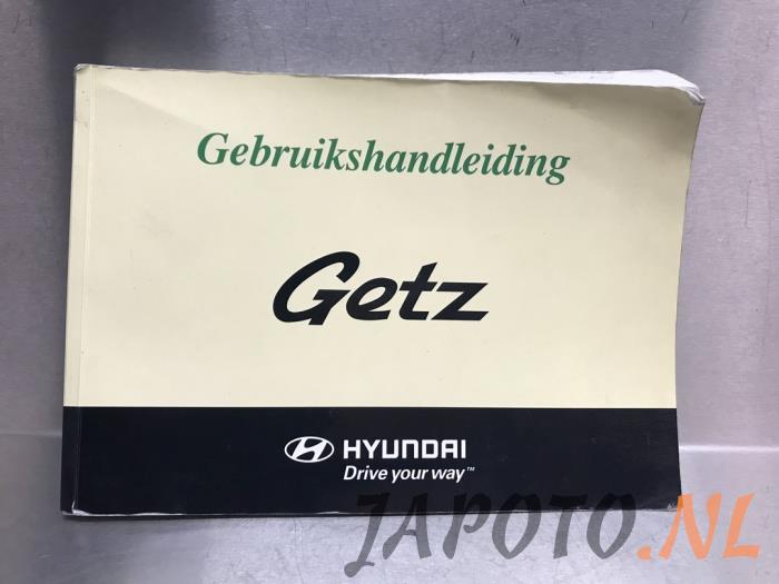 Instructie Boekje Hyundai Getz