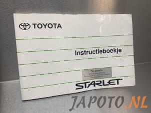 Gebruikte Instructie Boekje Toyota Starlet (EP9) 1.3,XLi,GLi 16V Prijs € 5,00 Margeregeling aangeboden door Japoto Parts B.V.