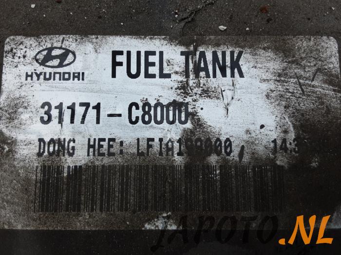 Tank van een Hyundai i20 (GBB) 1.0 T-GDI 100 12V 2017