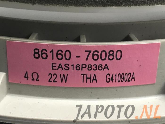 Luidspreker van een Lexus CT 200h 1.8 16V 2014