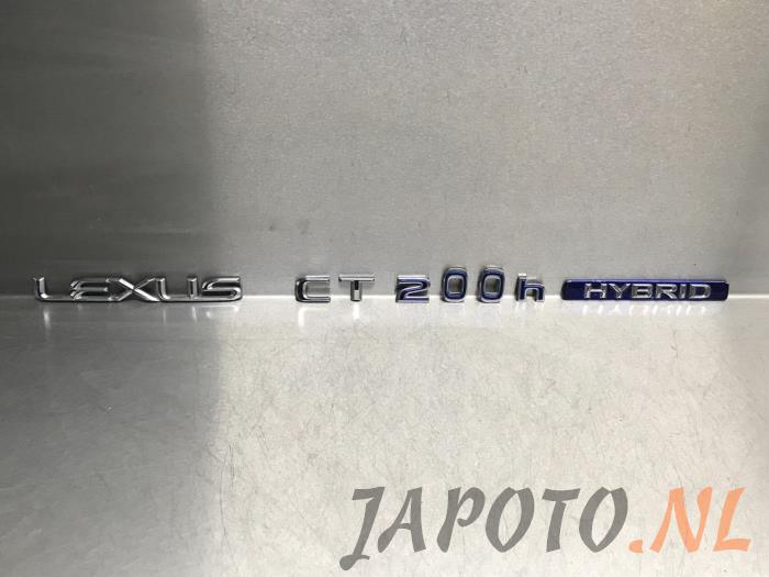 Emblème Lexus CT 200h