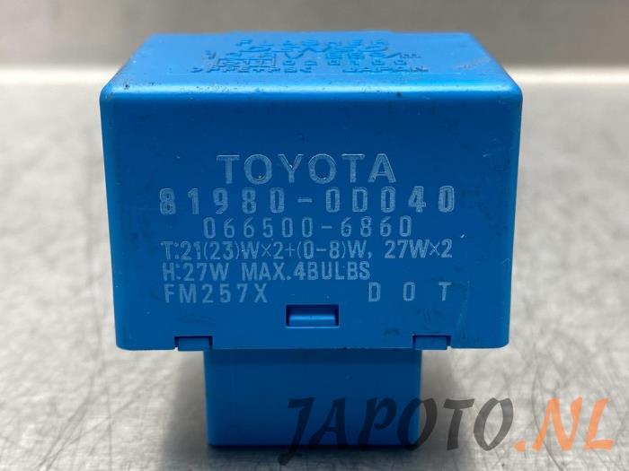 Relay Toyota Auris Japanese & Korean auto parts