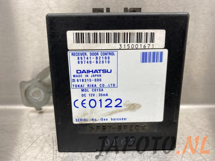 Gebruikte Central electronic module Daihatsu Trevis 1.0 12V DVVT Prijs € 31,45 Margeregeling aangeboden door Japoto Parts B.V.