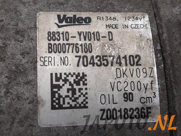 Aircopomp van een Toyota Aygo (B40) 1.0 12V VVT-i 2015