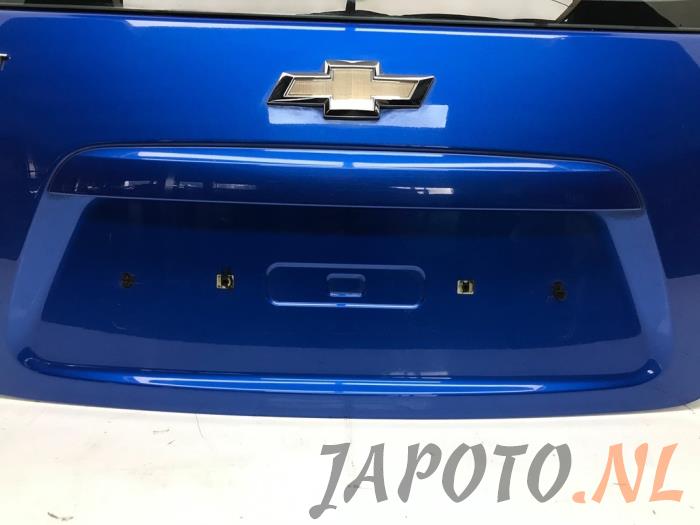 Achterklep van een Daewoo Aveo 1.2 16V 2012