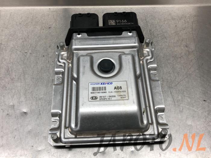 Kontaktslot + computer van een Kia Picanto (JA) 1.0 12V 2018