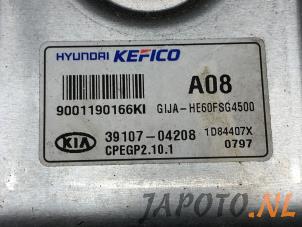 Kontaktslot + computer van een Kia Picanto (JA) 1.0 12V 2018