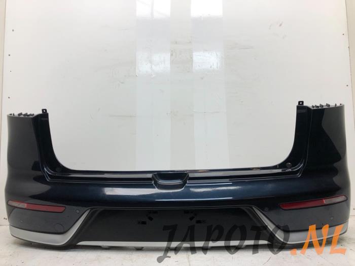 Protecteur de pare-chocs arrière ABS pour Kia Niro 2016-2019 Noir