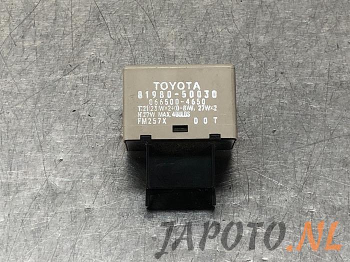 Lot De Relais Toyota Pour Tercel 4x4 WOAL25 - Réf. 81980-22070, 90987-03001, 90987-02002, Occasion