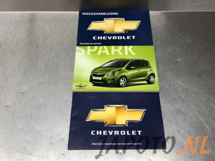 Instructie Boekje Chevrolet Spark