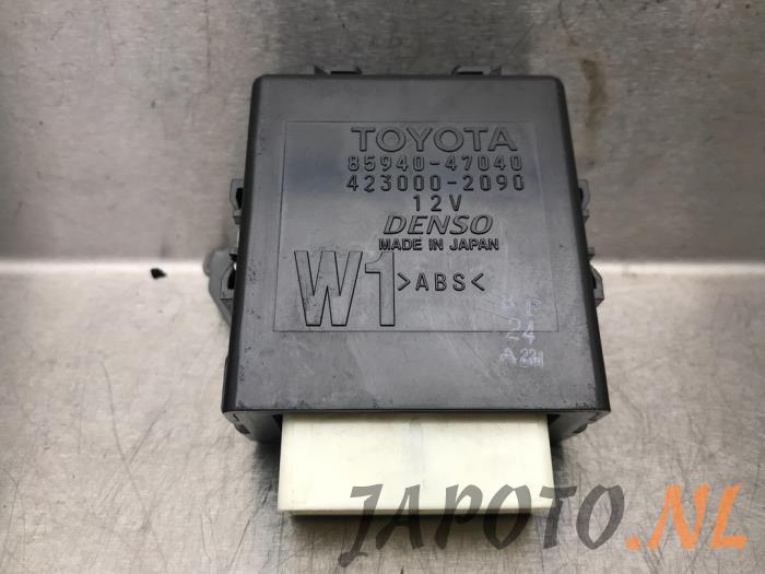 Wiper module Toyota Prius