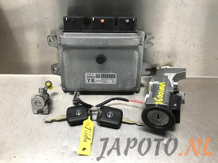 Gebruikte Kontaktslot + computer Nissan Tiida (C11X) 1.6 16V Prijs € 209,95 Margeregeling aangeboden door Japoto Parts B.V.