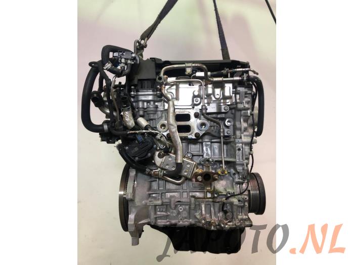 Motor van een Hyundai Tucson (NX) 1.6 T-GDI Hybrid 48V HTRAC 2022