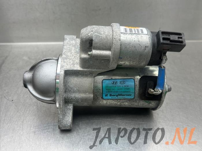 Gebruikte Startmotor Hyundai i10 1.0 12V Prijs € 52,45 Margeregeling aangeboden door Japoto Parts B.V.