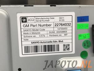 Display Interieur van een Chevrolet Cruze (305) 1.6 16V VVT 2012