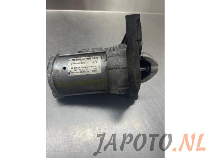 Gebruikte Startmotor Nissan X-Trail (T32) 1.6 Energy dCi Prijs € 36,70 Margeregeling aangeboden door Japoto Parts B.V.