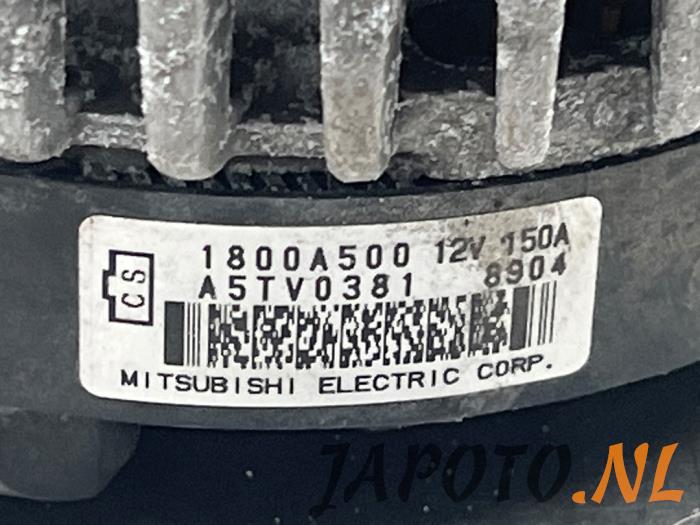 Dynamo van een Mitsubishi Eclipse Cross (GK/GL) 1.5 Turbo 16V 2WD 2019