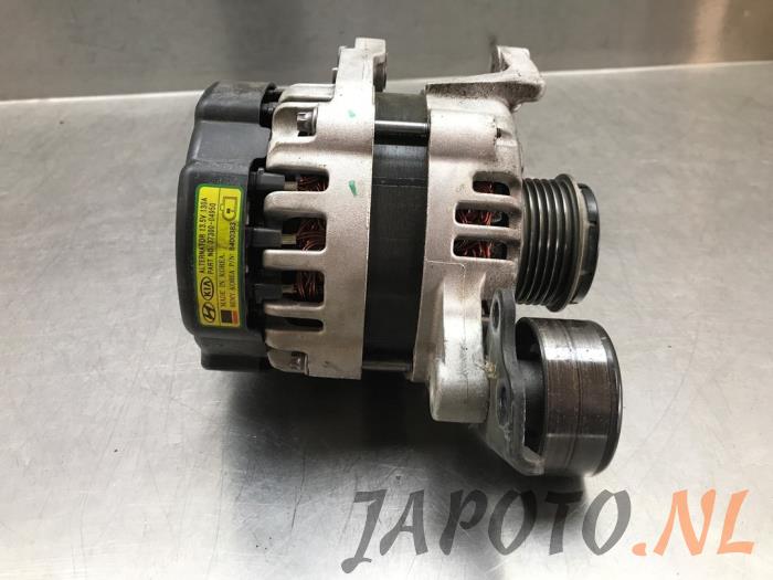 Dynamo van een Kia Rio IV (YB) 1.0i T-GDi 120 12V 2017