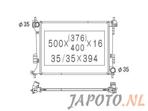 Nieuwe Radiateur Hyundai i20 Prijs € 112,34 Inclusief btw aangeboden door Japoto Parts B.V.