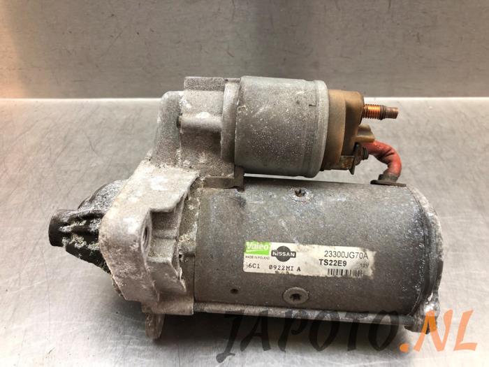 Gebruikte Startmotor Nissan Qashqai (J10) 2.0 dCi Prijs € 26,20 Margeregeling aangeboden door Japoto Parts B.V.