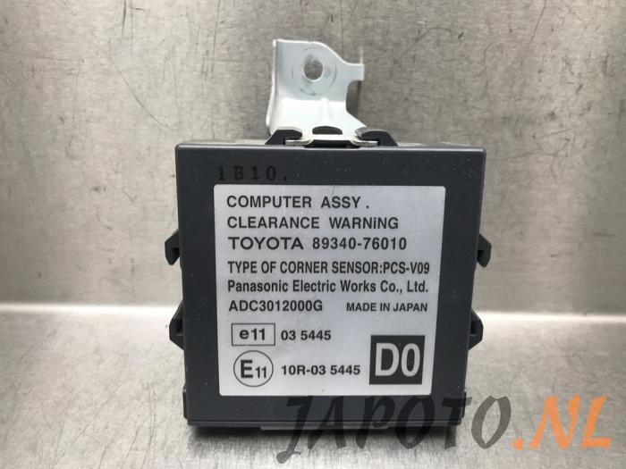 Gebruikte Module PDC Lexus CT 200h 1.8 16V Prijs € 52,45 Margeregeling aangeboden door Japoto Parts B.V.