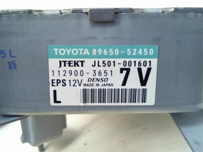Stuurbekrachtiging Elektrisch van een Toyota Urban Cruiser 1.33 Dual VVT-I 16V 2WD 2010