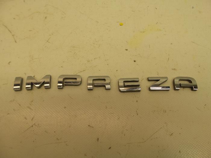 Emblem Subaru Impreza