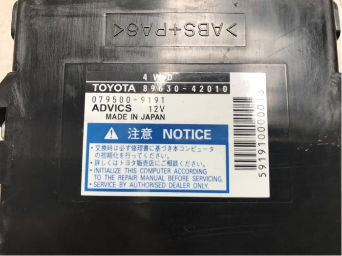 Esp computer van een Toyota RAV4 (A3) 2.2 D-CAT 16V 4x4 2007