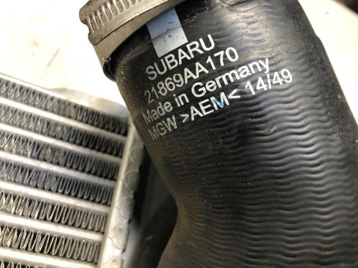 Intercooler van een Subaru Forester (SJ) 2.0D 2016