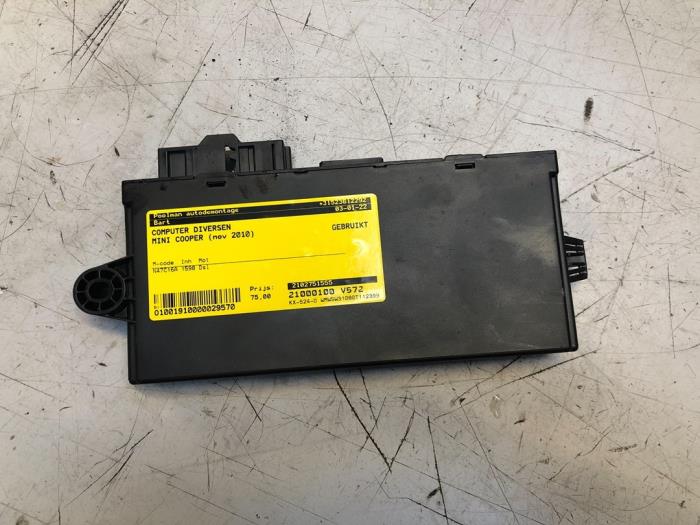 Gebruikte Computer Diversen Mini Mini (R56) 1.6 Cooper D 16V Prijs € 75,00 Margeregeling aangeboden door Poolman autodemontage