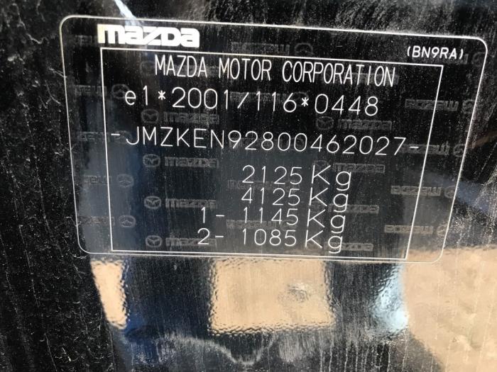 Automaatbak van een Mazda CX-5 (KE,GH) 2.2 Skyactiv D 16V High Power 4WD 2015