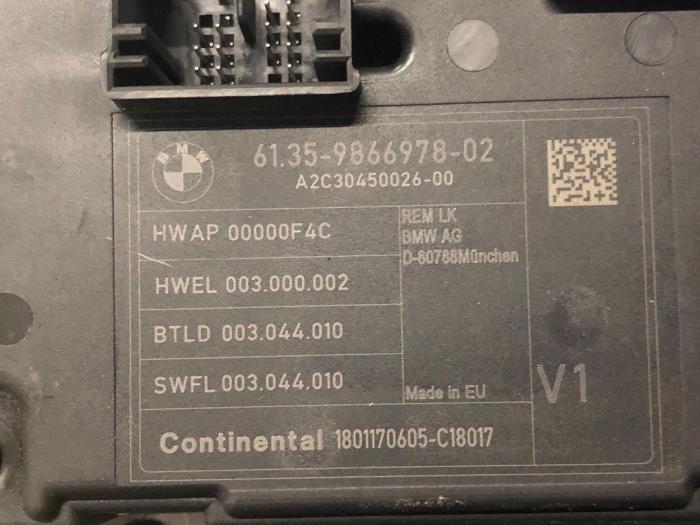 Computer Body Control van een BMW 1 serie (F20) 118i 1.5 TwinPower 12V 2018