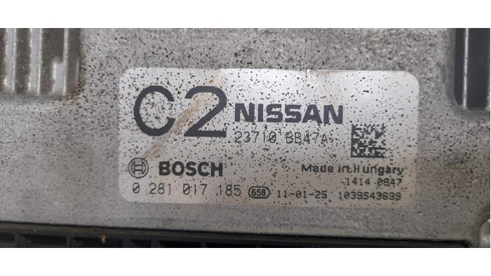 Computer Motormanagement van een Nissan Qashqai (J10) 2.0 dCi 2011