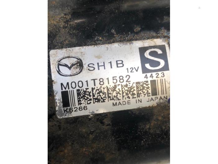 Startmotor van een Mazda 6 (GJ/GH/GL) 2.2 SkyActiv-D 175 16V 2014