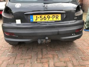 Gebruikte Bumper achter Peugeot 206 (2A/C/H/J/S) 1.6 HDi 16V Prijs € 40,00 Margeregeling aangeboden door Poolman autodemontage