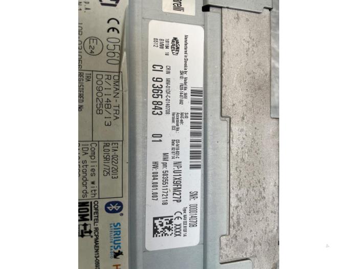 Navigatie Systeem van een BMW 4 serie Gran Coupe (F36) 420i 2.0 Turbo 16V 2014