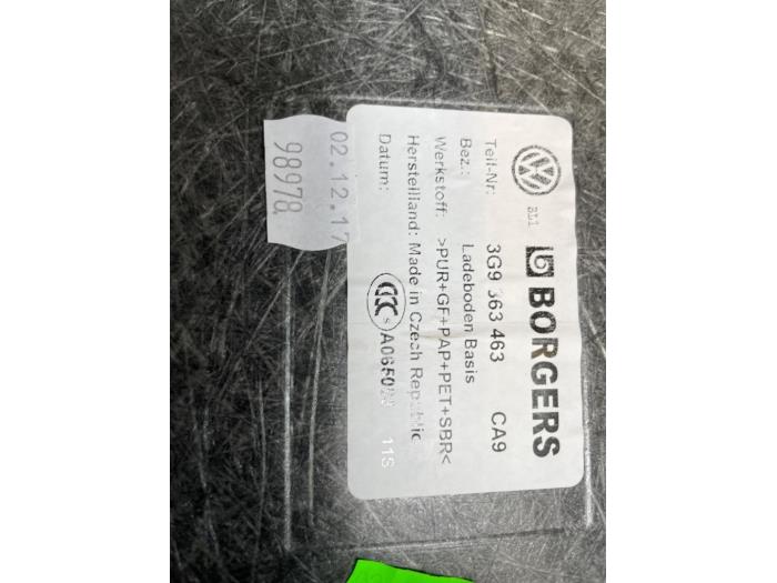 Kofferbak Mat van een Volkswagen Passat Alltrack (3G5) 2.0 TDI BiTurbo 16V 4Motion 2017
