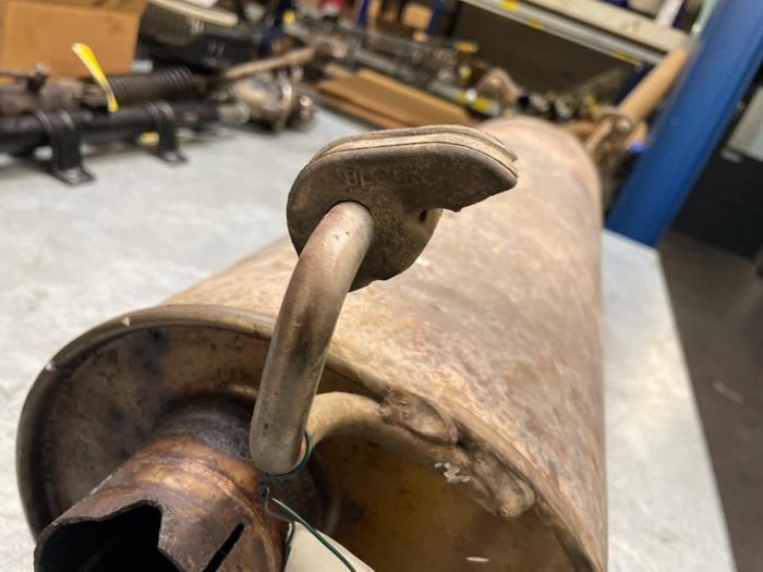 Uitlaat Einddemper van een Iveco New Daily IV 35C10V,S10V 2007