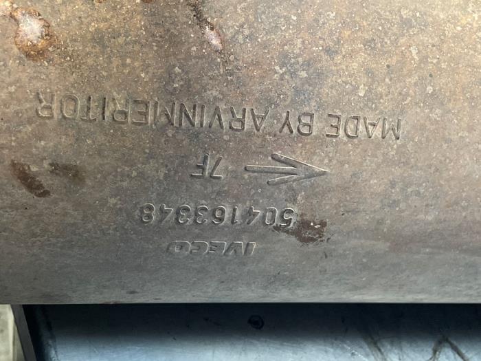 Uitlaat Einddemper van een Iveco New Daily IV 35C10V,S10V 2007