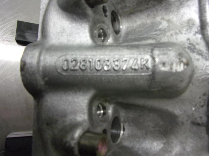 Cilinderkop van een Volkswagen Lupo (6X1) 1.7 SDi 60 2001