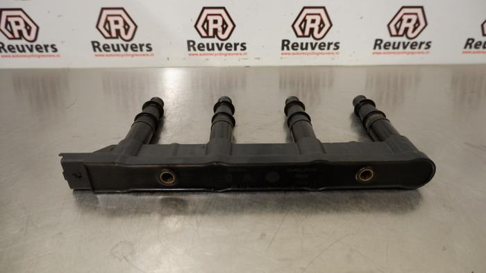 Bobine van een Peugeot 206 (2A/C/H/J/S) 1.4 16V 2004