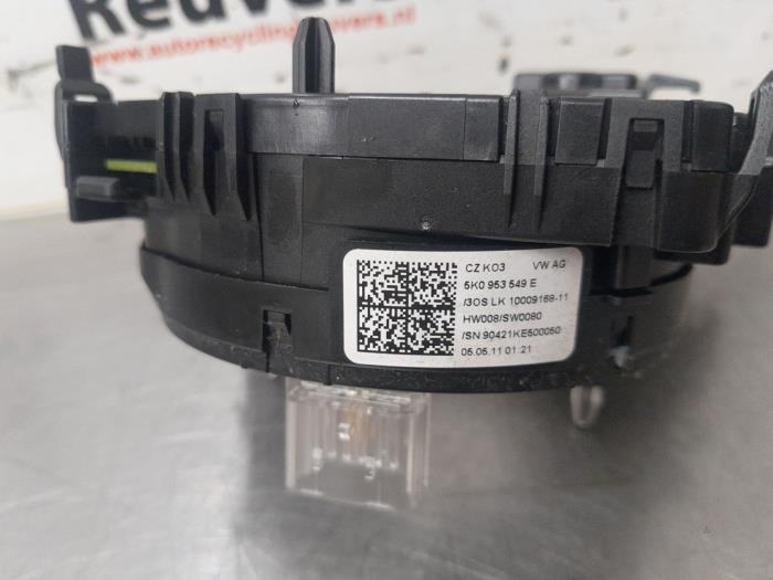 Airbagring van een Volkswagen Golf VI (5K1) 1.2 TSI BlueMotion 2011