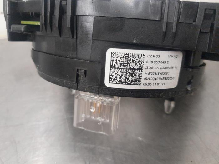 Airbagring van een Volkswagen Golf VI (5K1) 1.2 TSI BlueMotion 2011