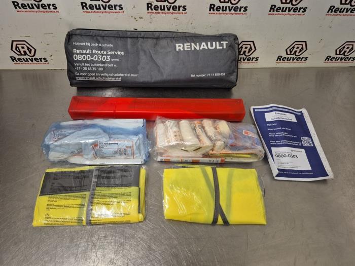 EHBO kit van een Renault Zoé (AG) R90 2015